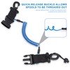 HASLED Spiral Cable Diving with Stainless Steel Core, Spiral Cable