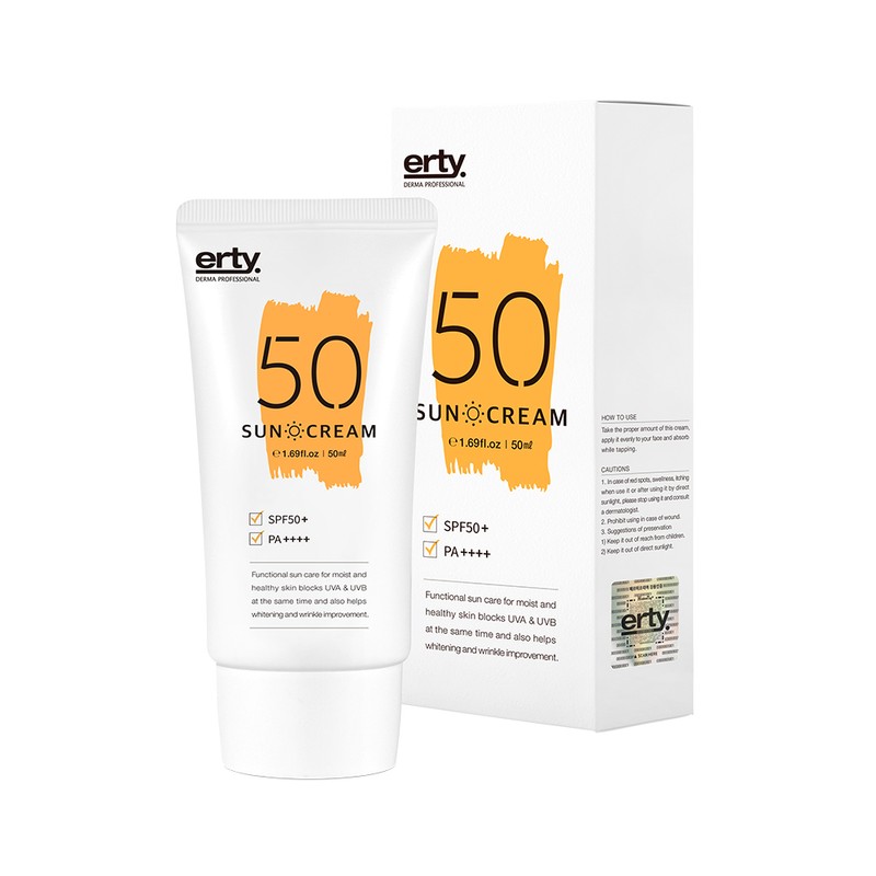 Erti 50 Sun Cream 50ml / 에르띠 50 선크림 50ml