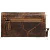 BAGAN 020796 Women's Genuine Leather Wallet Brown, brown, Classic