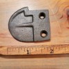 Large Iron Thumb Latch Door Jam Strike Hardware