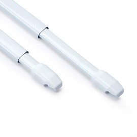 Prym Pair of Curtain Rods White 40-70 cm