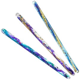 11 Inch Spiral Glitter Wand Hand Fidget