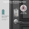 AkaGear DS10 Keyless Entry Door Lock with 2 Lever Handle,