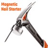 VANQUISH 11oz Titanium Framing Hammer Straight Rip Claw with Smooth