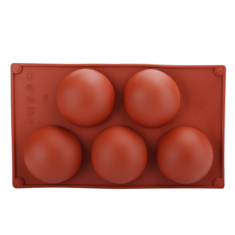 3PCS Semi Sphere Silicone Mold Baking Mold for DIY Making