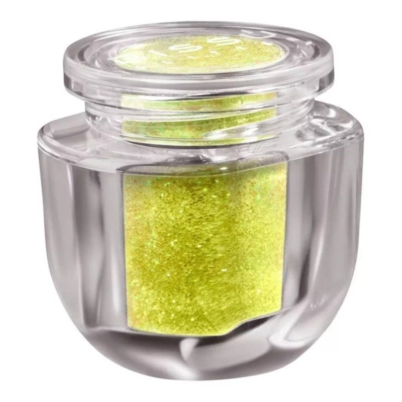Bissú Bissu Glitter Para Rostro Cuerpo Uñas Cabello Amarillo 2.2g