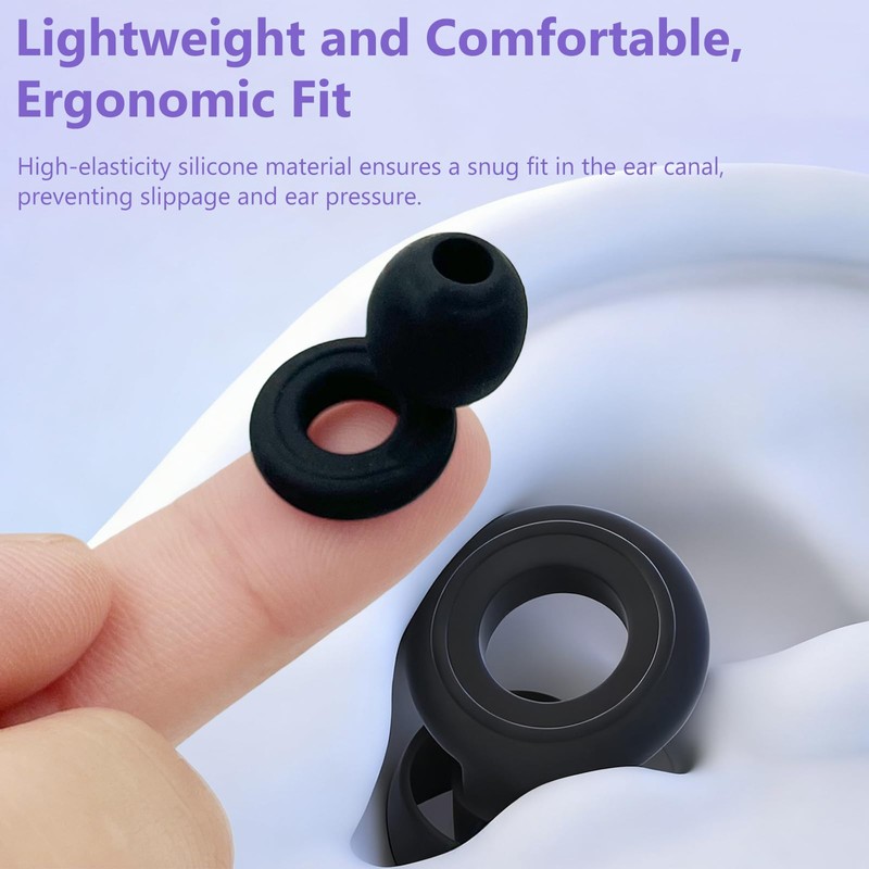 Noise Cancelling Ear Plugs for Sleep, Concerts, Work & Study