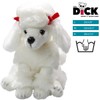 Carl Dick Poodle white, 11 inches, 28cm, Plush Toy, Soft