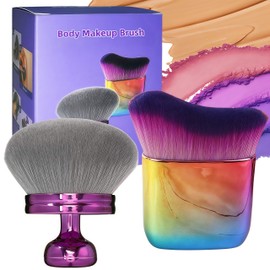 Extra Large Body Makeup Brush - Ultra Soft Self Tanner Brush - Kabuki Brush for Body Foundation & Makeup, Blending Applicator for Tanner, Applicator for Self Tanner (2 Pack)