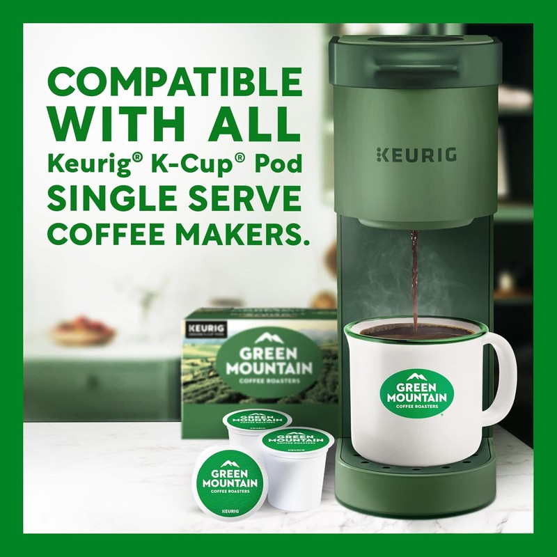 Green Mountain Coffee Roasters Hazelnut Decaf, Keurig Single-Serve K-Cup Pods,