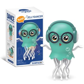 Zonopy Christmas Dancing Toy Baby 3-6 6-12, Crawling Jellydancer Infant Tummy Time Toy, Magic Dancing Music Crawling Toys for 3 4 5 6 7 8 Year Old Kids Boy Girl Birthday Gifts, Interactive relax Gifts