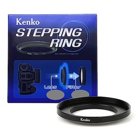 Kenko Step Up Ring - (Lens) 37mm to 58mm (Filter) - Black - ksur-3758