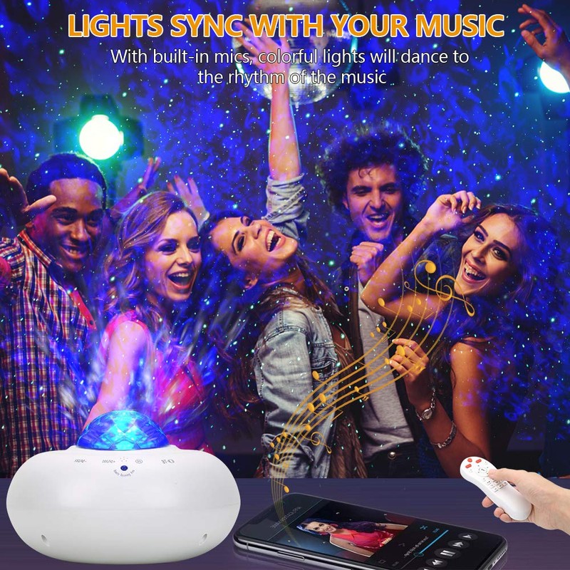 Star Projector, Elec3 Smart Galaxy Projector Works with Alexa, Google