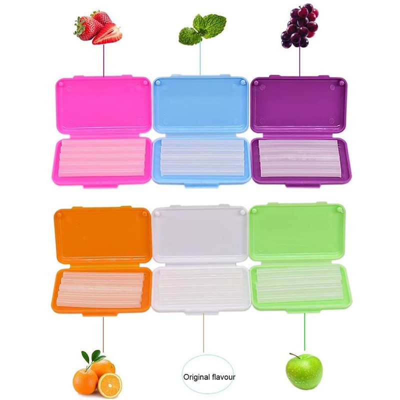 Chargenyang 6 Boxes Dental Oral Care Orthodontics Wax with Fruit
