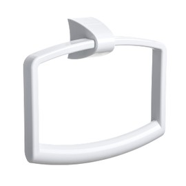 Tatay Towel Ring, ABS, White, Mediano