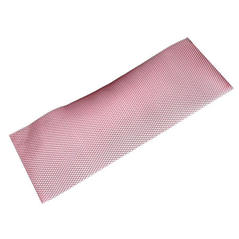 Car Front Center Grid Grille Rhombic Mesh Stable Structure Aluminum