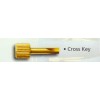 NORDIN Dental Screw Post Key Wrench by * NORDIN * for screw posts == Cross Key