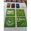 MTV Screen Printing DIY Kit - New, 4 Print MTV
