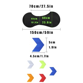 Bicycle Cover, Bicycle Cover, Bicycle Cover, Bicycle Cover, Bicycle Protective Cover, with 5 Reflective Car Stickers for Bicycle, Mountain Bike, Road Bike, Dust Cover