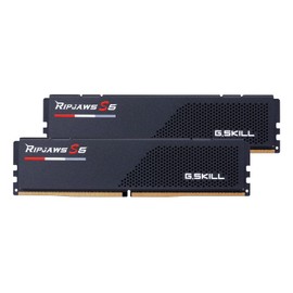 G.SKILL Ripjaws S5 Series (Intel XMP 3.0) DDR5 RAM 32GB (2x16GB) 6000MT/s CL30-40-40-96 1.35V Desktop Computer Memory UDIMM - Matte Black (F5-6000J3040F16GX2-RS5K)