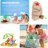 Beach Toy Bag, Large Mesh Beach Bag for Sand Toys