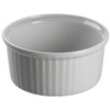 American Metalcraft 6 oz Ceramekin w/ Ribbed Sides