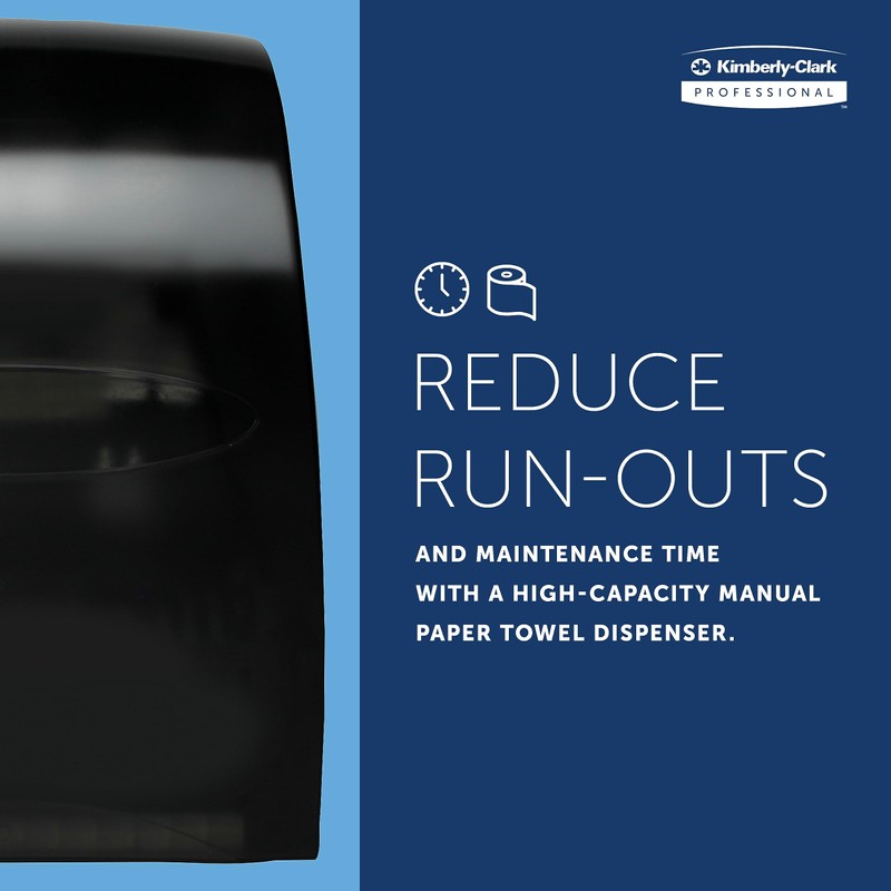 Kimberly-Clark Professional Sanitouch Manual Universal Hard Roll Paper Towel Dispenser