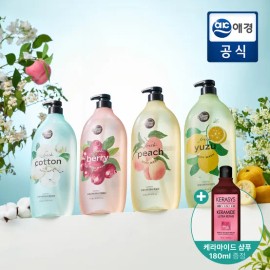 Shower Mate [짐승용량] 샤워메이트 대용량 바디워시 1.2kg*3개 + 샴푸 180ml 증정 [Beast Volume] Shower Mate Large Capacity Body Wash 1.2kg*3 + Free Shampoo 180ml