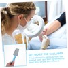 Mikinona 1pc Double Sided Foot Scrubber Ergonomic Callus Remover Tool