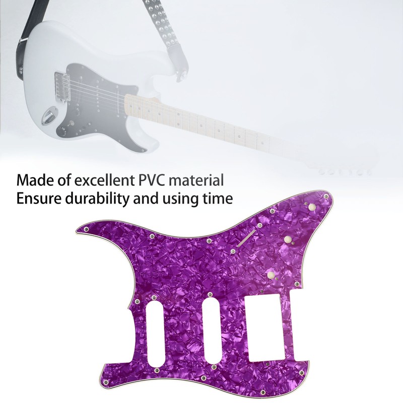 Electric Guitar Pickguard PVC Plastic Guard Scratch Board Front Plate