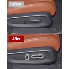 NEUZIK for Honda Accord Bling Seat Adjust Buttons Control Caps Compatible with 10Th Generation Honda Accord Ex-L 2.0T / Touring/Touring 2.0T（2018-2021） (Seat Buttons)