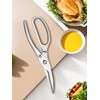 Ultra-Durable Poultry Shears: Effortless Disassembly, Anti-Rust Heavy-Duty Kitchen Scissors with