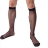 ADESUGATA Stockings Men's Business Socks Elastic Stockings for Men Antimicrobial,