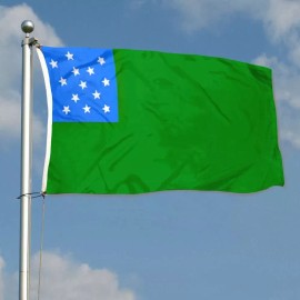 Inkcredible Printing 3x5 Green Mountain Boys 3'x5' Premium Quality 100D Polyester Flag (RUF)