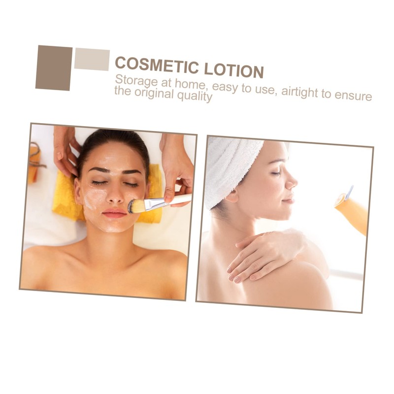 SAFIGLE Air Tight Aluminum Boxes Screw Lid Ml Cream Jars