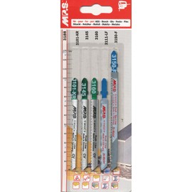 5 MPS Professional Quality Jigsaw Blades - Wood - Metal Jigsaw Blade 3188