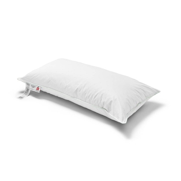 FOSSFLAKES Nordic Sleep, King Medium High Pillow – Hypoallergenic Supportive