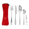 Bramble - 5 Pcs Premium Stainless Steel Portable Cutlery Set