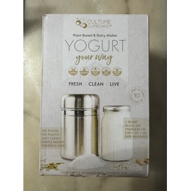 Culture Cupboard Plant Based and Dairy Maker Yogurt Your Way NEW