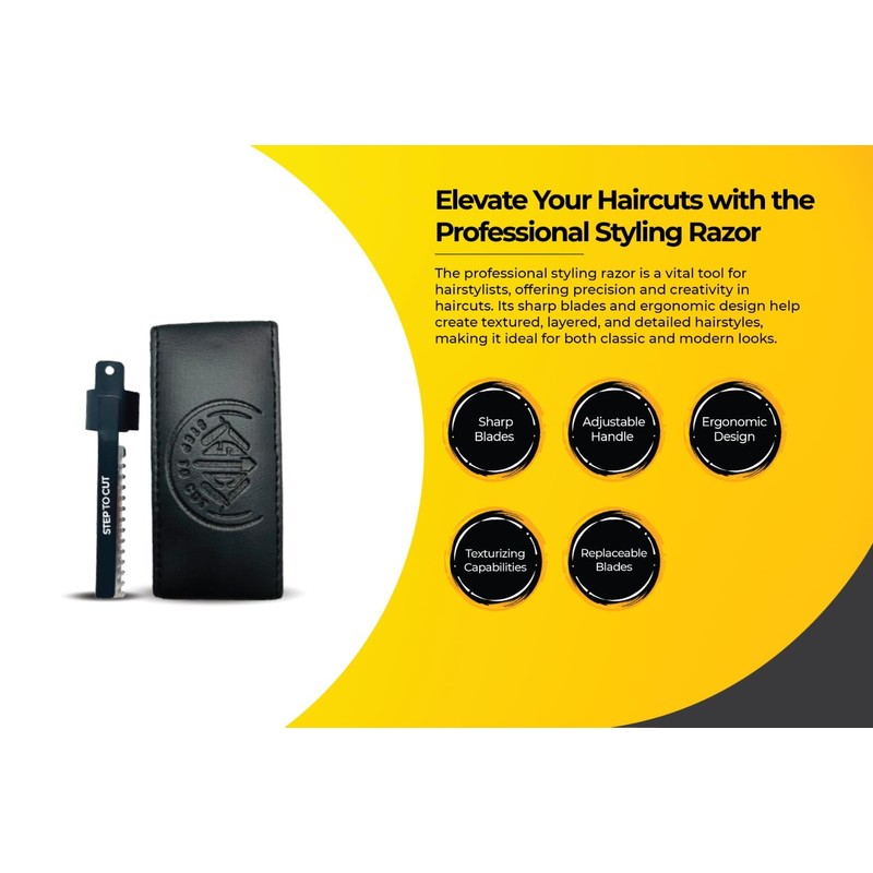 Hair dressing thinning razor