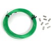 Cressi Multifilament Ø 2.0 mm w/Crimps, Green, 25 ft