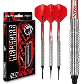 RED DRAGON Hell Fire 20g Soft Tip with Dart Flights and Dart Shafts