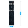 Replacement Remote Control RC-1214 Applicable for Denon RCD-M41DAB RCD-M41 RCD-M41DBL