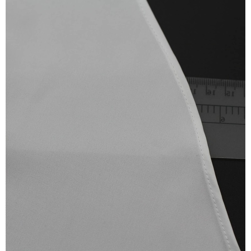 EechicSpace Sublimation Dog Bandana White Chiffon Dog Scarf for Small