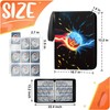 Card Binder 9-Pocket, 900 Pockets Trading Card Binder with 50
