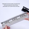 9 Hole Punch White Manual 8 Sheet Capacity DIY Hole