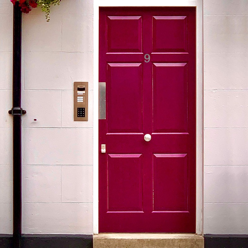 Stainless Steel House Number - Design Door Number - Height