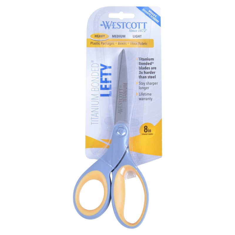 Westcott 15917 8-Inch Lefty Titanium Scissors