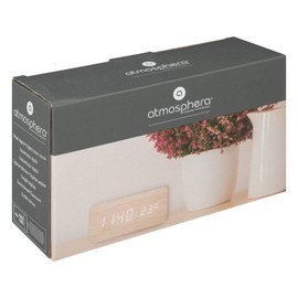 Gamiel Alarm Clock Wood and Copper 15 x 7 cm Atmosphera Créateur d'intérieur