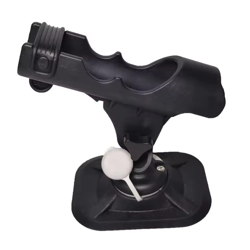 360° Adjustable Kayak Fishing Rod Holder with Flat, Rail, Round